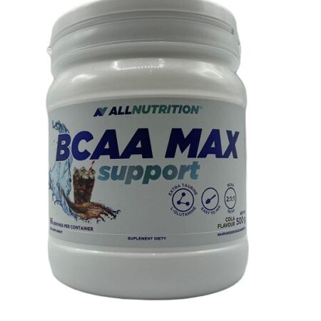 Pot de complément BCAA Max Support, goût cola.