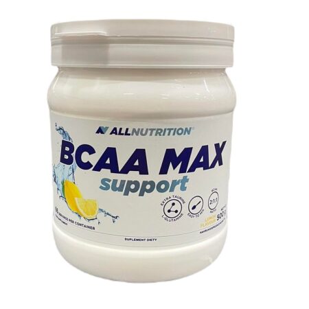 Pot de complément BCAA Max support citron.