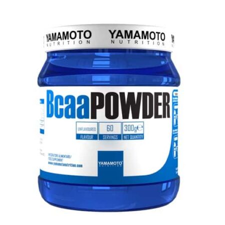 Pot de poudre BCAA Yamamoto Nutrition.