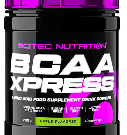 Pot de complément BCAA, nutrition sportive, sans sucre.