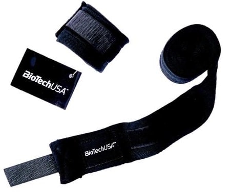 Sangle de levage BiotechUSA noire.
