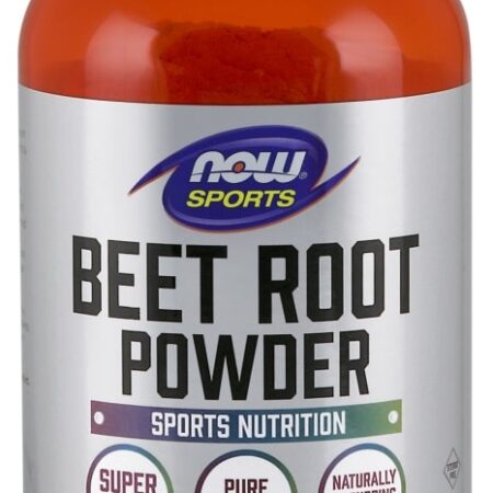 Pot de poudre de betterave pour sportifs.
