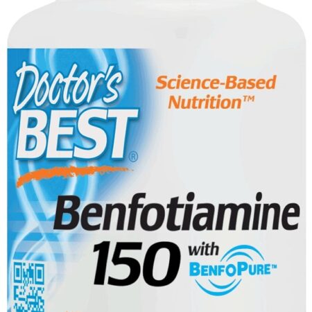 Flacon supplément Benfotiamine 150 mg végan.