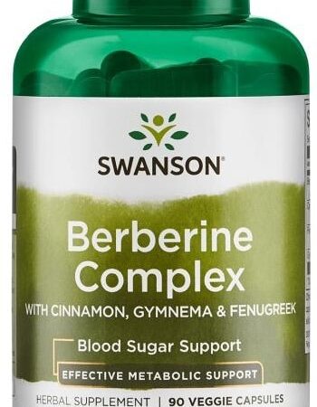 Complément alimentaire Berberine Complex Swanson.