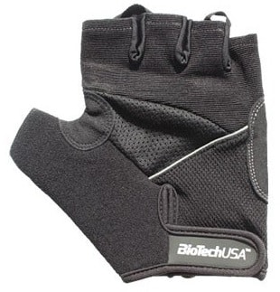 Gants de sport noirs BioTechUSA.