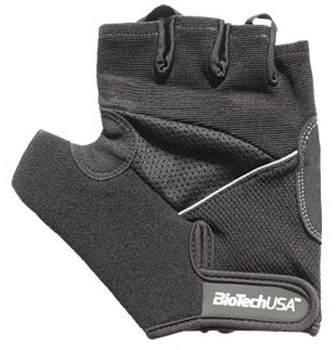 Gants de sport noir marque BioTechUSA.