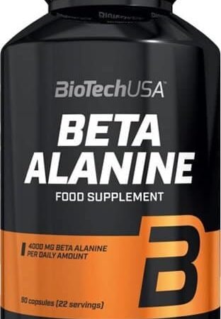 Pot de complément alimentaire Bêta-Alanine BioTechUSA.