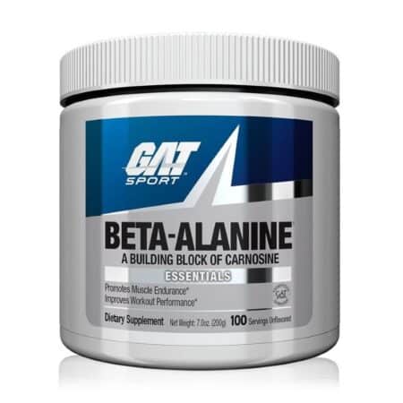 Pot de complément Beta-Alanine GAT Sport.