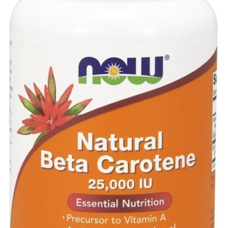 Beta Carotene Natural, 25 000 IU - 180 softgels
