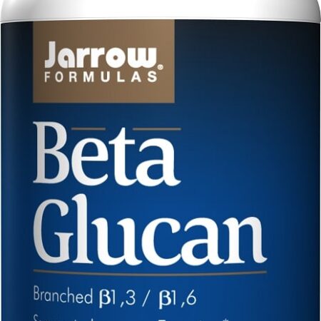Bêta-glucane complément alimentaire en capsules.