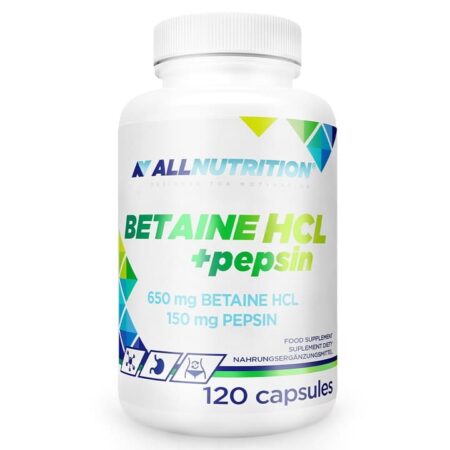 Flacon de supplément alimentaire de Bétaïne HCL et Pepsine