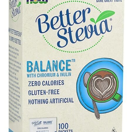 BetterStevia Balance with Chromium & Inulin - 100 packets