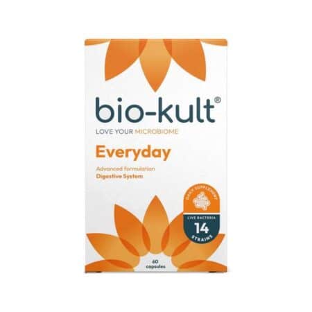 Boîte de probiotiques Bio-Kult, 60 capsules.