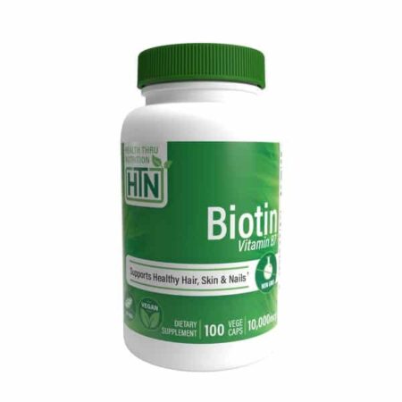 Biotin, 10000mcg - 100 vcaps