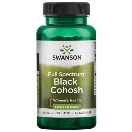 Flacon de complément Black Cohosh Swanson.