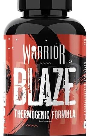 Pot de supplément thermogénique Warrior Blaze.