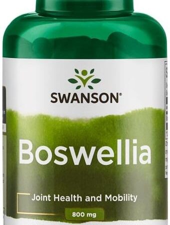 Pot de Boswellia, supplément articulaire, Swanson.