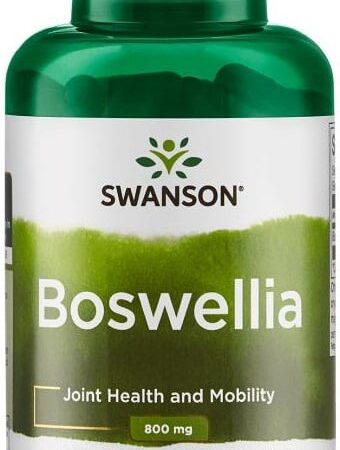 Pot de Boswellia, supplément articulaire, Swanson.