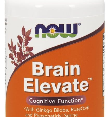 Flacon de compléments "Brain Elevate", nutrition neuronale.