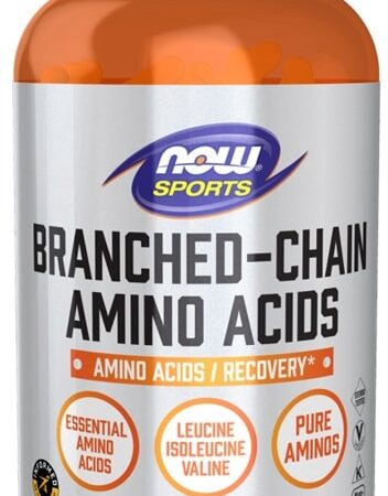 Pot de complément BCAA pour la récupération sportive.