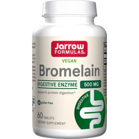 Pot de Bromélaïne végan 500 mg, enzyme digestive.