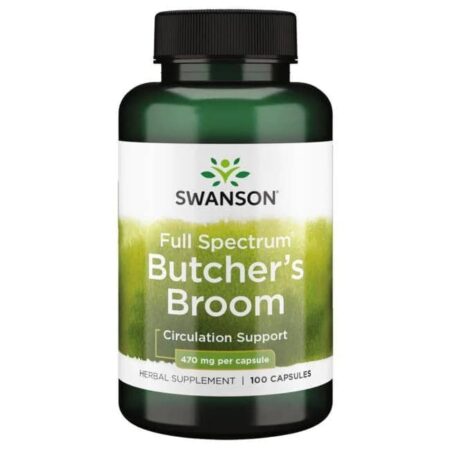 Flacon Swanson complément circulation Butcher's Broom.
