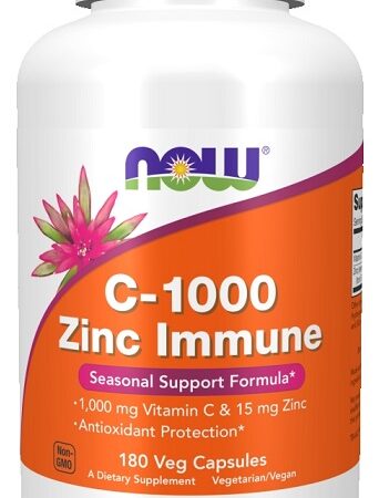 Bouteille de complément alimentaire C-1000 Zinc Immune.