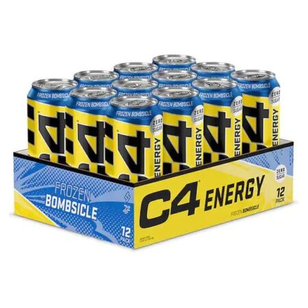 Pack de 12 canettes d'énergie C4 Bombsicle.