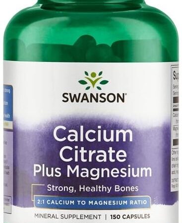 Pot de complément calcium et magnésium.