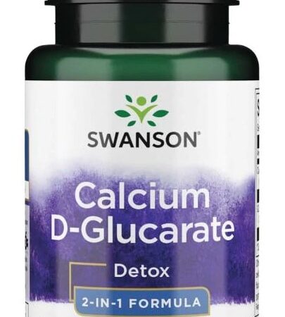 Complément alimentaire Swanson Calcium D-Glucarate Detox.