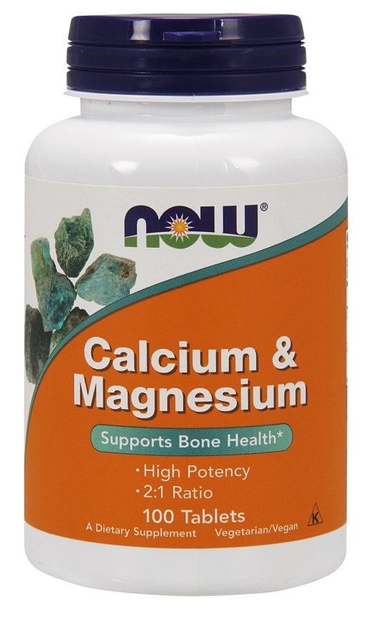 Flacon de complément Calcium et Magnésium.
