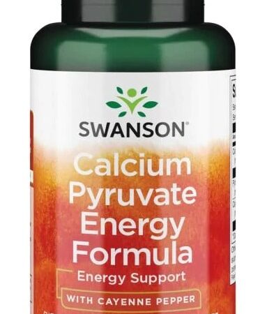 Complément énergétique Swanson Calcium Pyruvate.