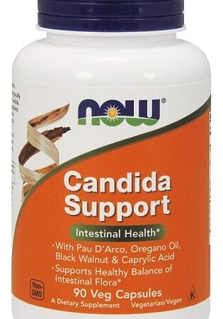 Supplément alimentaire Candida Support, 90 gélules végétales.