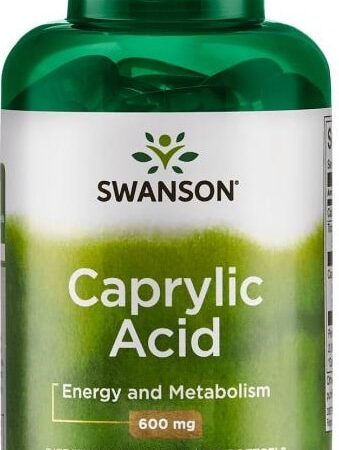 Complément alimentaire acide caprylique Swanson.