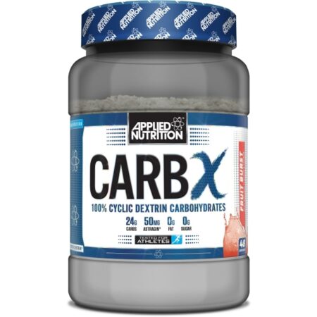 Pot de supplément CARB-X Applied Nutrition.