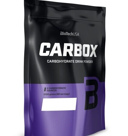 Poudre pour boisson glucidique CARBOX BiotechUSA.