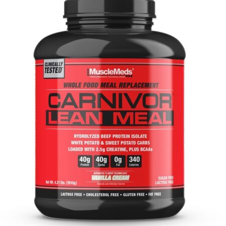 Pot de protéine Carnivor Lean Meal Vanilla Cream