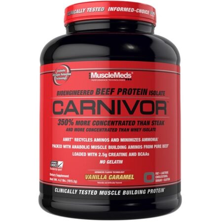 Protéine de boeuf isolée MuscleMeds Carnivor