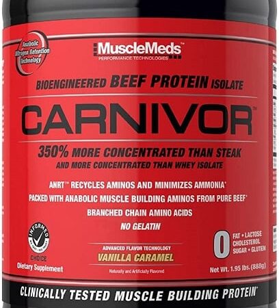 Carnivor, Vanilla Caramel - 957 grams