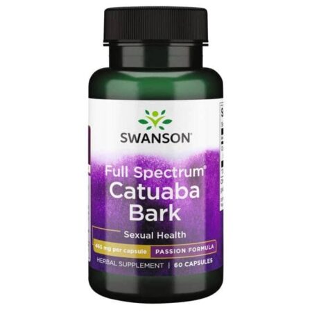 Flacon de complément Catuaba pour la santé sexuelle.