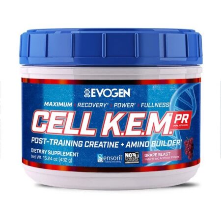 Pot de complément alimentaire Cell K.E.M. pour récupération.