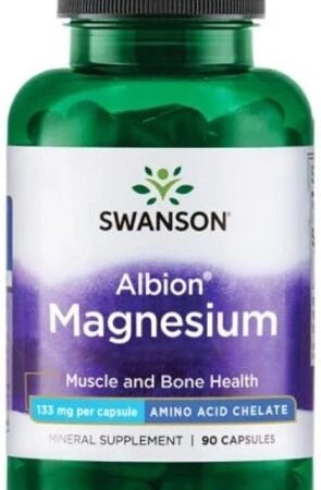 Flacon de supplément de magnésium Swanson.