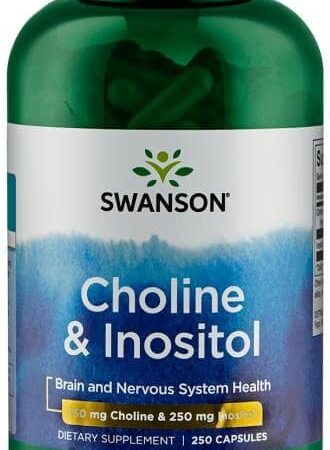 Complément alimentaire Swanson Choline & Inositol.