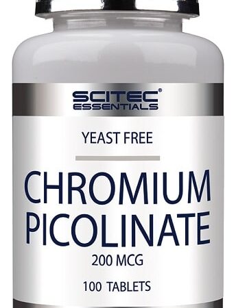 Flacon de supplément alimentaire Chrome Picolinate.