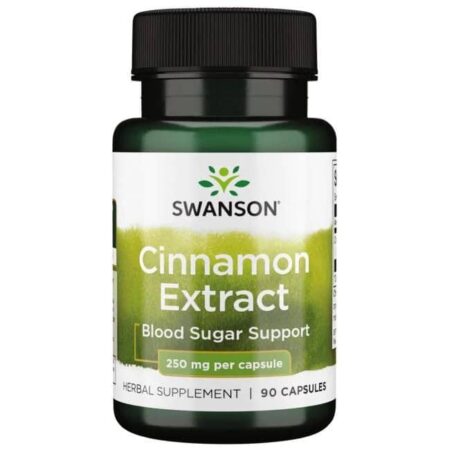 Bouteille d'extrait de cannelle Swanson.