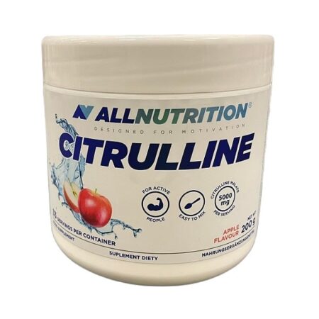 Pot de supplément Citrulline goût pomme.