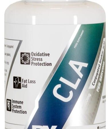 Pot de CLA pour perte de poids, 90 gélules.