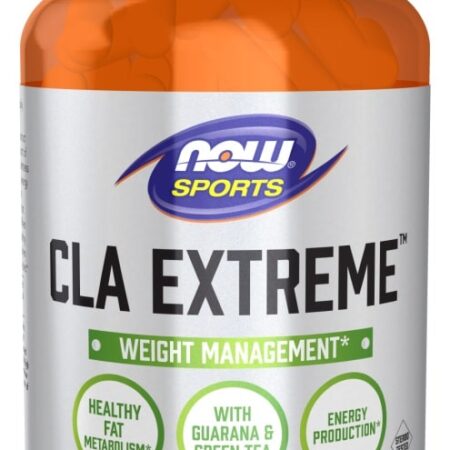 Flacon de complément alimentaire CLA Extreme pour la gestion du poids.