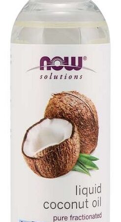 Huile de coco liquide, soin de la peau.