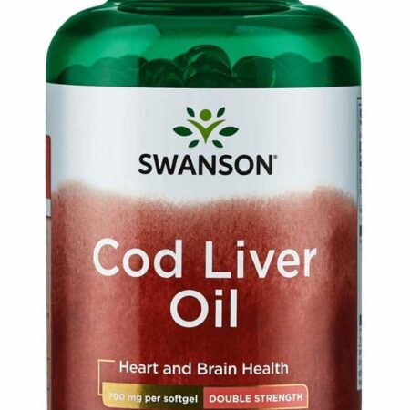 Pot de complément d'huile de foie de morue.